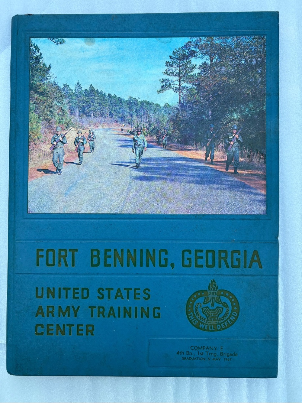 1967 Fort Benning Georgia US Army Training Center Company E Graduation PhotoBook
